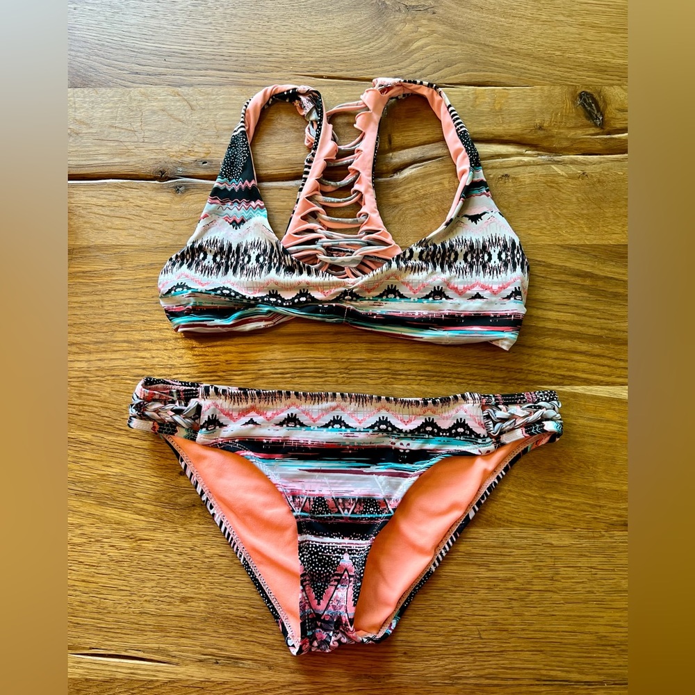 TiniBikini boho bikini top and bottoms